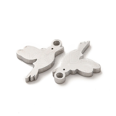 Non-Tarnish 304 Stainless Steel Charms STAS-M089-17P-1