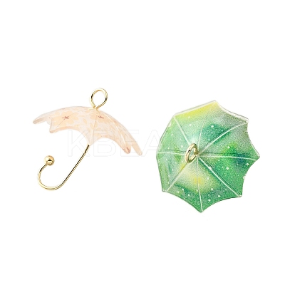 DIY Umbrella Earring Making Kits DIY-FP0001-41-1