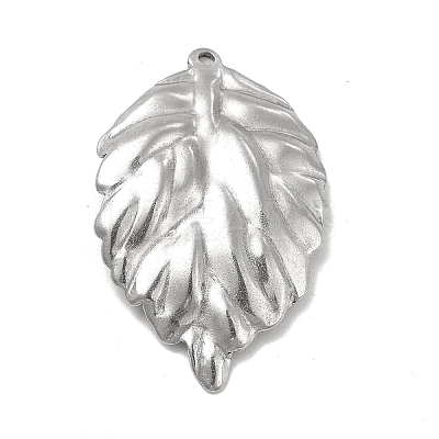 Non-Tarnish Textured 304 Stainless Steel Pendants LS-STAS-P319-50P-1
