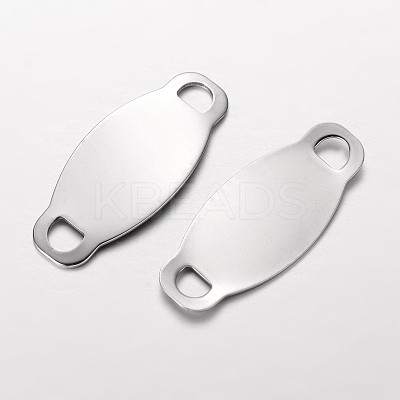 Tarnish Resistant Oval 304 Stainless Steel Links connectors STAS-I045-34-1