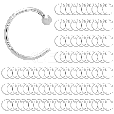 100Pcs C-Shaped 304 Stainless Steel Ear Cuff Findings STAS-DC0011-64-1