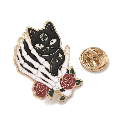 Halloween Enamel Pins JEWB-L021-01D-KCG-1