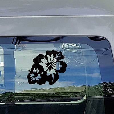 4Pcs 4 Styles PET Waterproof Self-adhesive Car Stickers DIY-WH0308-225A-091-1