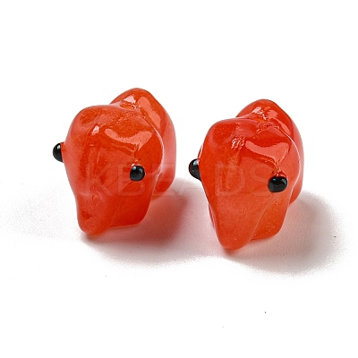 Handmade Transparent Glass Beads GLAA-N0028-01G-1