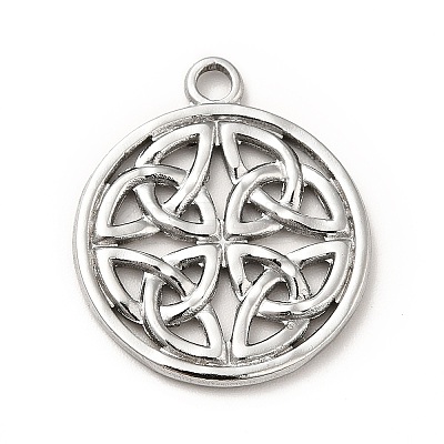 Non-Tarnish 201 Stainless Steel Pendants STAS-P312-12P-1