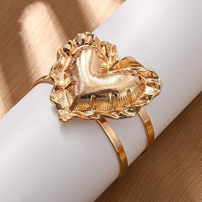 Alloy & Iron Cuff Bangles for Women LS-BJEW-F501-04KCG-1