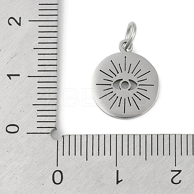 Non-Tarnish 304 Stainless Steel Charms STAS-L279-027P-1