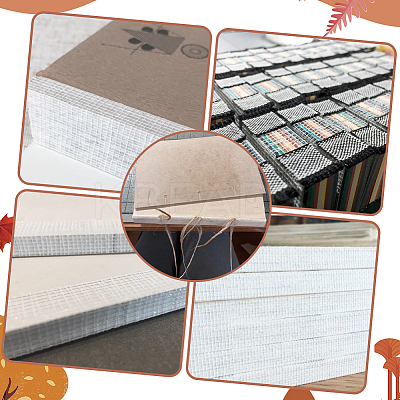 2 Sheets Cotton Gauze Fabric DIY-PH0017-41-1