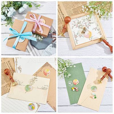 Sealing Wax Particles Kits for Retro Seal Stamp DIY-CP0003-60J-1