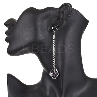 Tarnish Resistant Erring Hooks with Tray EJEW-JE05392-1