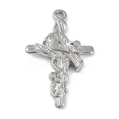 Non-Tarnish 304 Stainless Steel Pendants STAS-Q328-01P-05-1