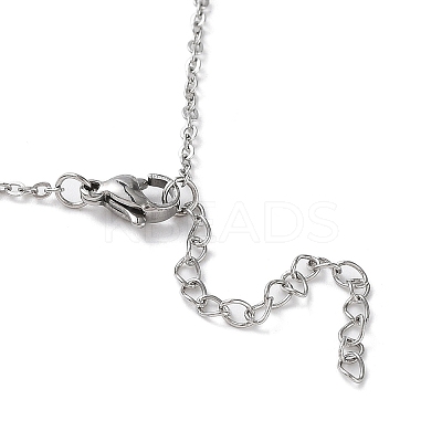 Plastic Pearl Graduated Beaded Necklace NJEW-F317-02P-1