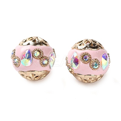 Handmade Polymer Clay Indonesia Beads IPDL-P005-07KCG-03-1