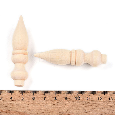 Unfinished Wood Ornaments WOOD-T032-20-1