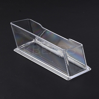 Plastic Business Card Display Holder AJEW-WH20001-68A-1