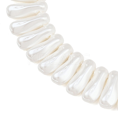 Electroplated Glass Pearl Beads Strands GL-CBA64F3-01A-1