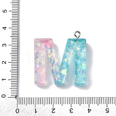 Transparent Epoxy Resin Pendants CRES-XCP0001-32M-1