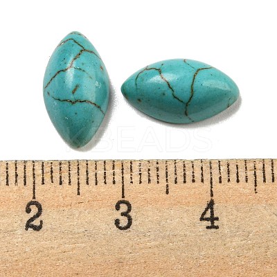 Synthetic Turquoise Cabochons G-B070-30-1