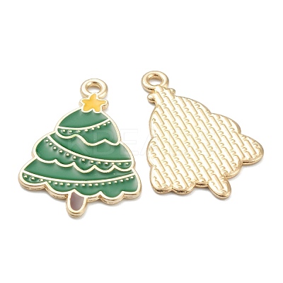 Alloy Enamel Pendants X-ENAM-J649-26LG-B-1
