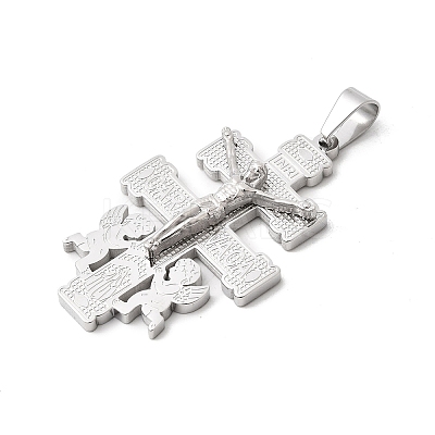 304 Stainless Steel Pendants STAS-G378-04P-1