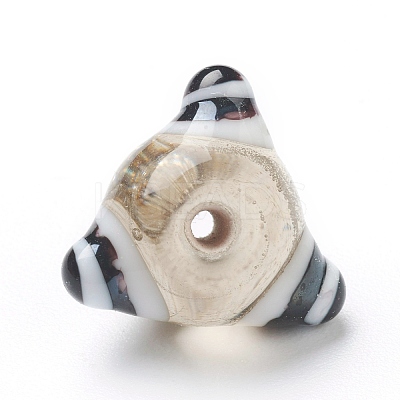 Handmade Bumpy Lampwork Beads LAMP-J092-07B-1