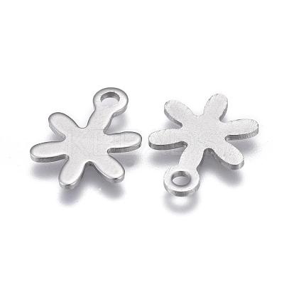 Tarnish Resistant 201 Stainless Steel Charms STAS-F139-018P-1