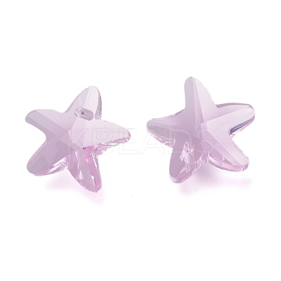 Faceted Glass Charms GLAA-H101-A-15-1