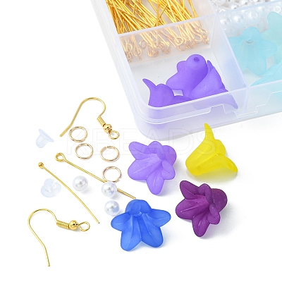 DIY Flower Earring Making Kit DIY-FS0004-15-1