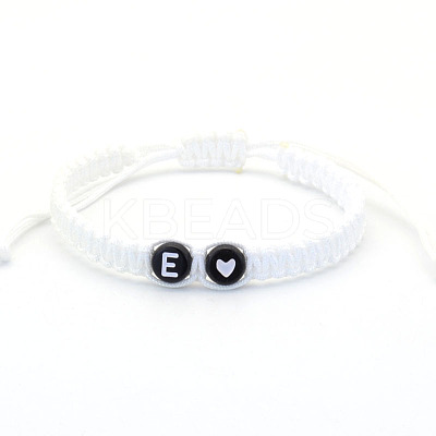 Resin Beads Braided Bead Bracelets FS-WG7326D-05-1