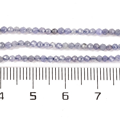 Natural Tanzanite Beads Strands X-G-F770-C04-03-1