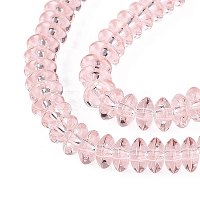Transparent Glass Beads Strands GLAA-Q113-02A-A02-1