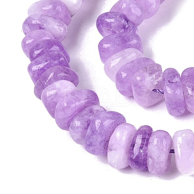 Dyed Natural Quartz Beads Strands G-N359-16A-08-1