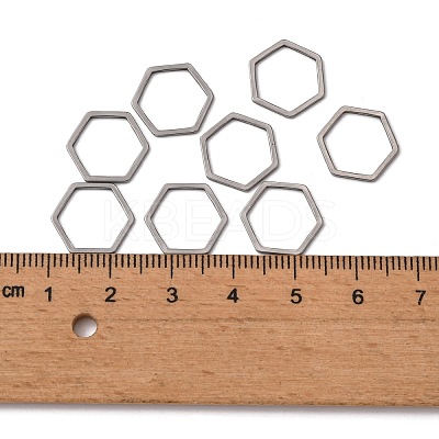 Non-Tarnish 304 Stainless Steel Linking Ring X-STAS-S079-26A-1
