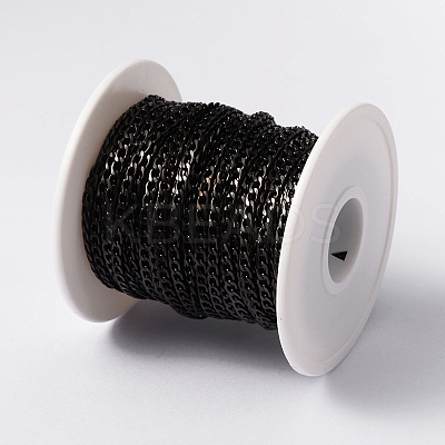 304 Stainless Steel Twisted Chain Curb Chains CHS-L014-04B-1