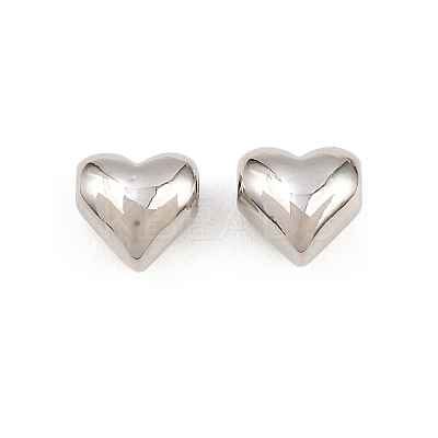 Valentine's Day Brass Beads KK-H292-51C-P-1