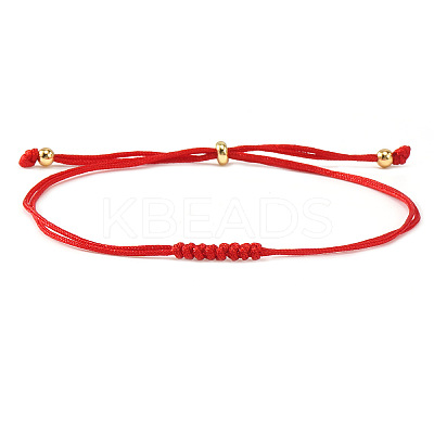 Braided Polyester Cord Bracelets for Women PN1953-2-1