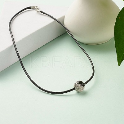 Eco-Friendly Korean Waxed Polyester Cord Necklaces NJEW-JN03783-1