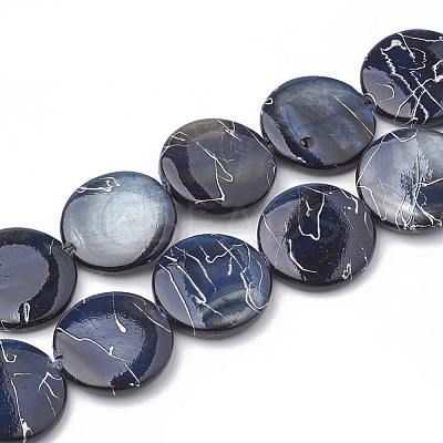 Freshwater Shell Beads Strands SHEL-N020-1-02-1