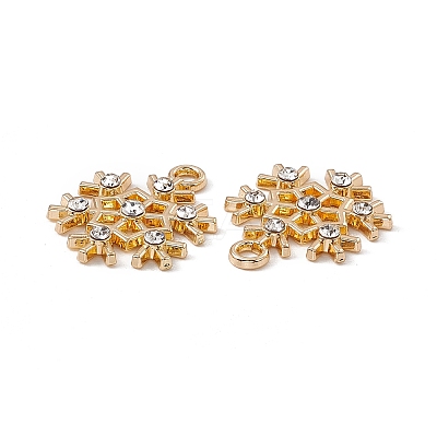Alloy Crystal Rhinestone Pendants LS-X-ALRI-K049-01G-1