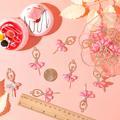 20Pcs Transparent Resin Big Pendants RESI-SC0002-58-1