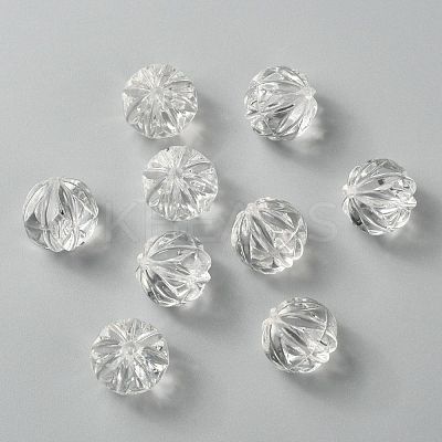 Transparent Acrylic Beads X-PL739-1