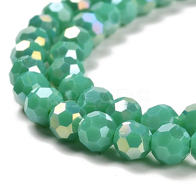 Opaque Glass Beads Stands EGLA-A035-P6mm-B13-1