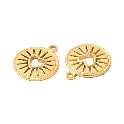 Ion Plating(IP) 304 Stainless Steel Pendants STAS-L268-013G-1