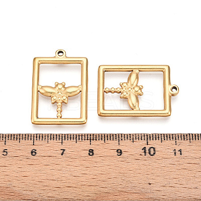 304 Stainless Steel Pendants STAS-N109-18G-1