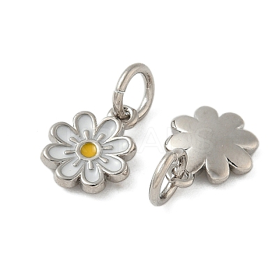 Brass Enamel Charms KK-C110-16A-01P-1