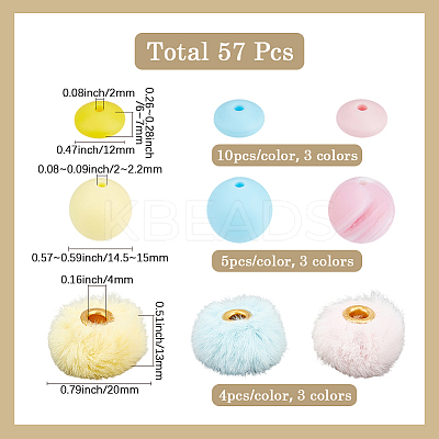 DIY Findings Beads Kits DIY-SC0031-87D-1