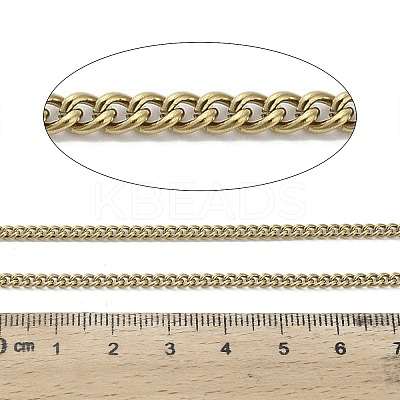 316L Surgical Stainless Steel Curb Chains CHS-H115-02B-G-1