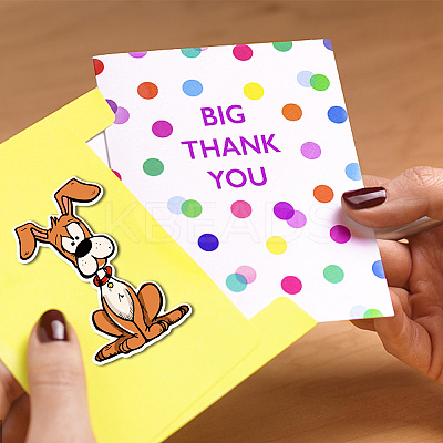 1 Sheet PVC Plastic Stamps DIY-GL0009-06-1