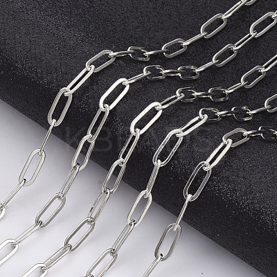 Brass Paperclip Chains CHC-S008-001B-P-1