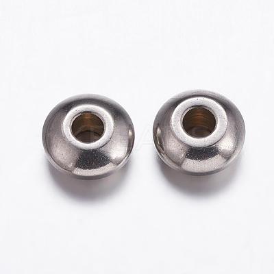 Tarnish Resistant 201 Stainless Steel Beads Spacers STAS-K146-068-6mm-1